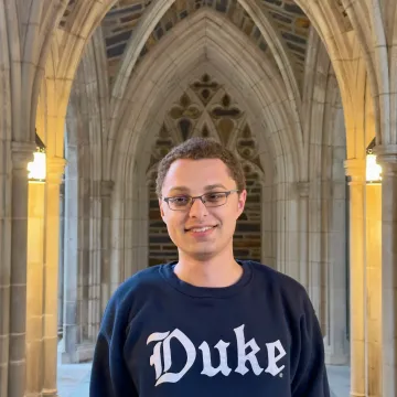 Sam Packer at Duke Chapel