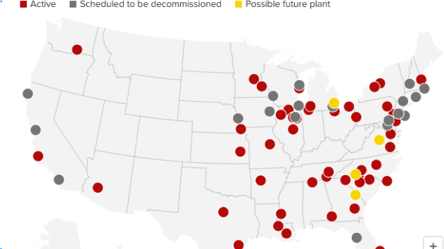 Nuclear power plants in the U.S.